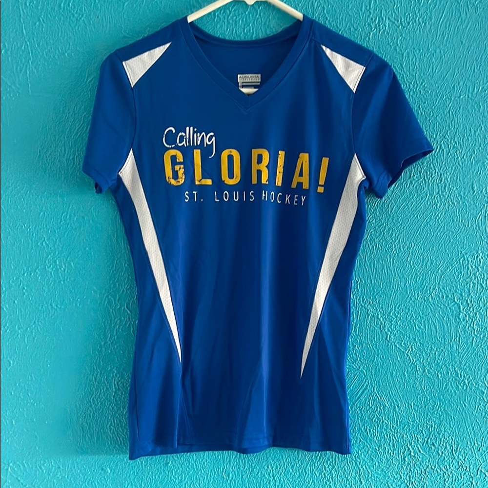 St. Louis Hockey Blue T-Shirt